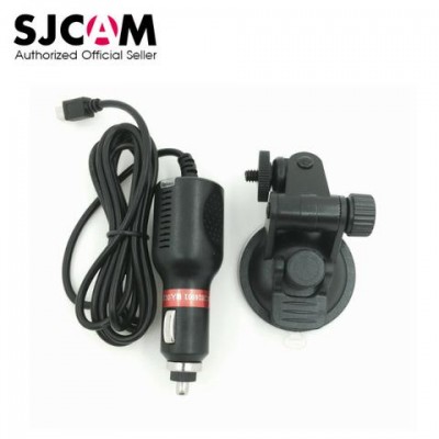 Car charger sj cam car kit suporte para Carro caregador + suporte